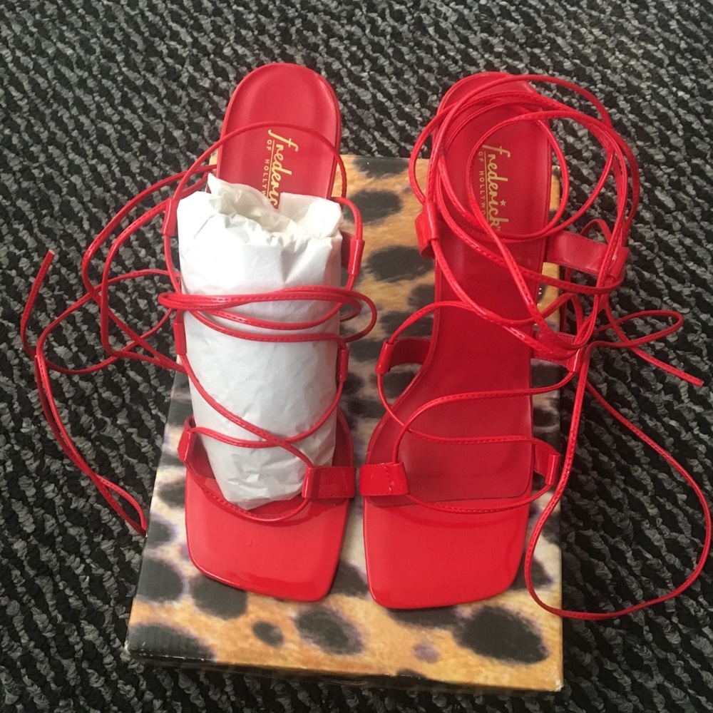 Sexy strappy heels